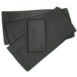 Bifull Toalla Negra 75 X 35 Cm 6 uds.