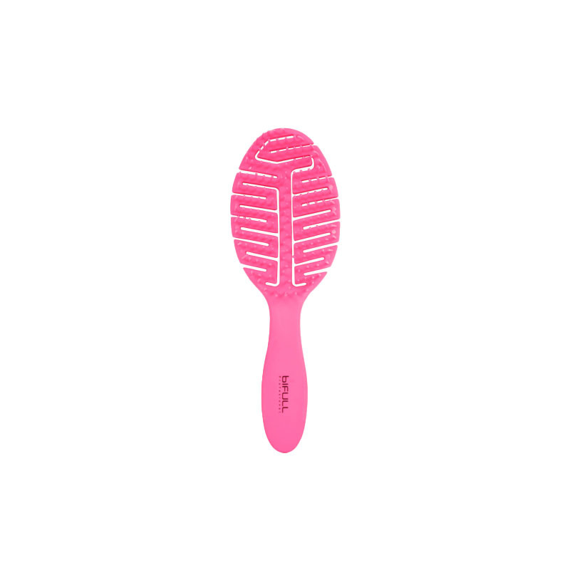 Bifull Cepillo Esqueleto Desenredante Fluor Leaf Rosa Bifull Cepillo Esqueleto Desenredante Fluor Leaf Rosa