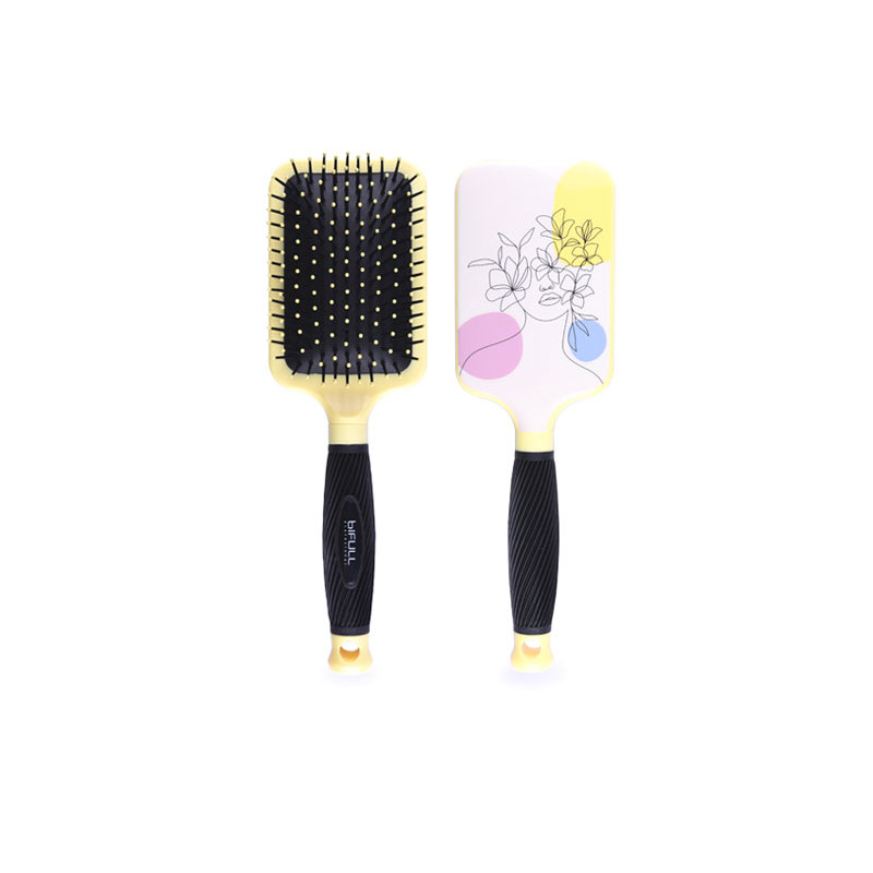 Bifull Cepillo Raqueta Amarillo Silhouette Bifull Cepillo Raqueta Amarillo Silhouette