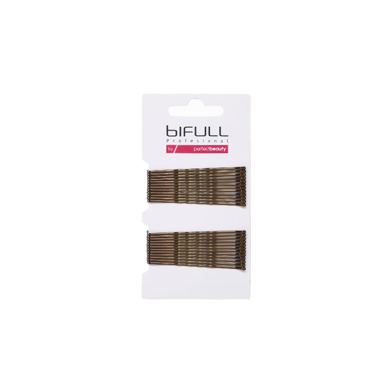 Bifull Clip Ondulado 59mm Bronce Cartón 24 Unds