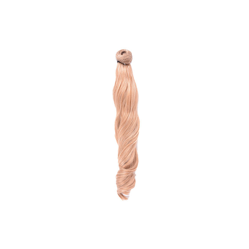 Bifull Coleta Rizada Mechas 50cm Mod 27-613 Rubio Claro/Rubio Platino Natural