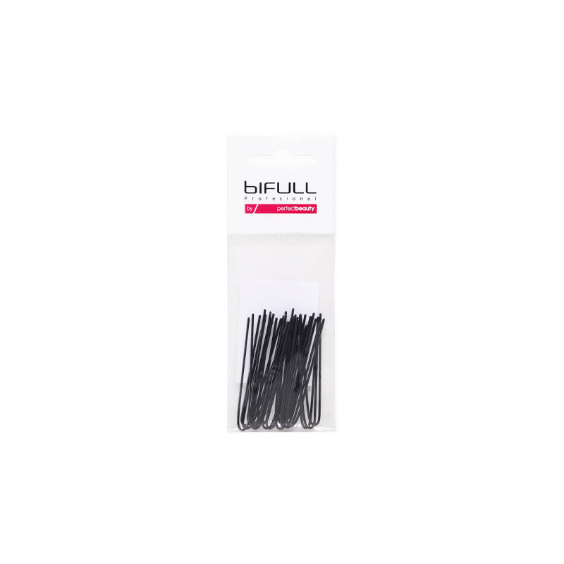 Bifull Horquillas Moño Negro 55mm Bolsa 20 Unds