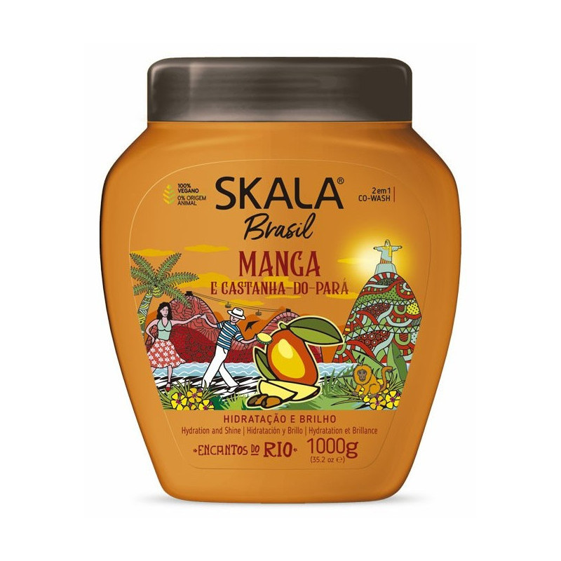 Skala Crema Acondicionadora Manga e Castanha Para (1000ml) Skala Crema Acondicionadora Manga e Castanha Para (1000ml)
