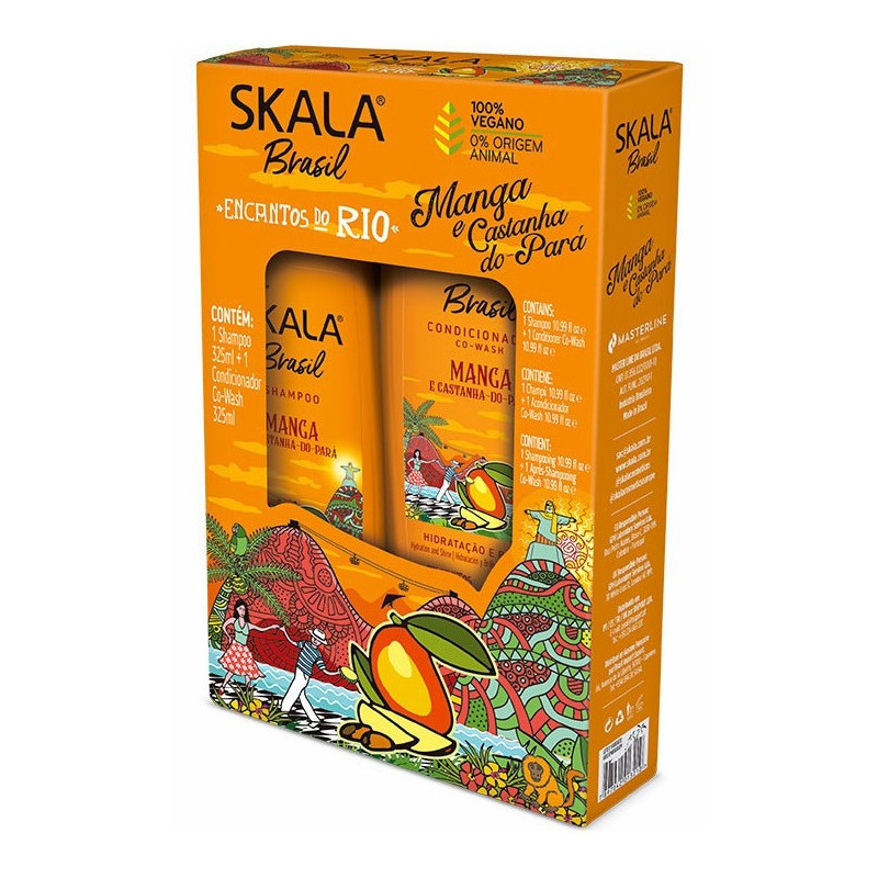 Skala Pack Manga e Castanya do Para Champú+ Acondicionador Skala Pack Manga e Castanya do Para Champú+ Acondicionador