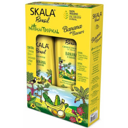 Skala Pack Banana e Bacuri  Champú + Acondicionador 