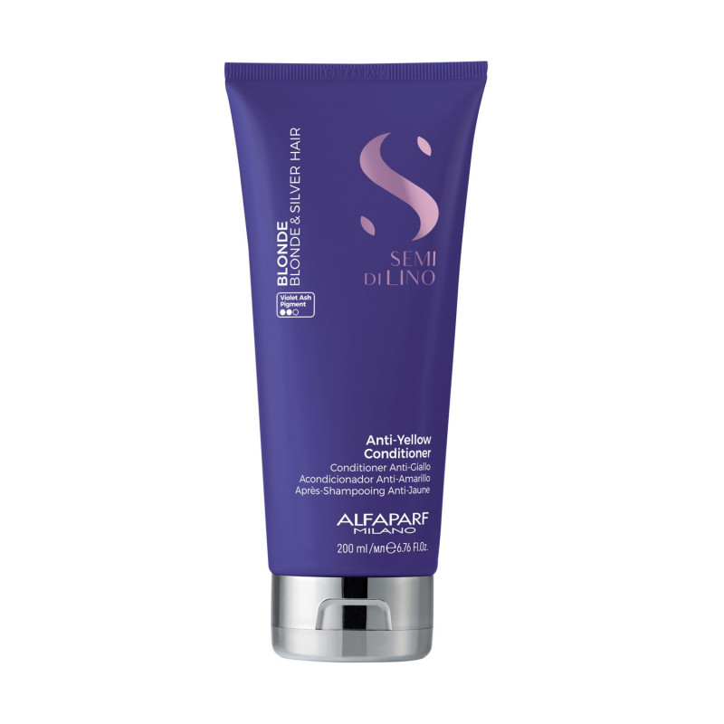 Alfaparf Semi Di Lino Blonde Anti-Yellow Conditioner (200ml) Alfaparf Semi Di Lino Blonde Anti-Yellow Conditioner (200ml)