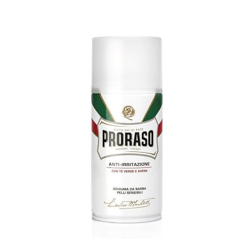 Proraso Linea Blanca Espuma de Afeitar Te Verde/Avena (300ml) Proraso Linea Blanca Espuma de Afeitar Te Verde/Avena (300ml)