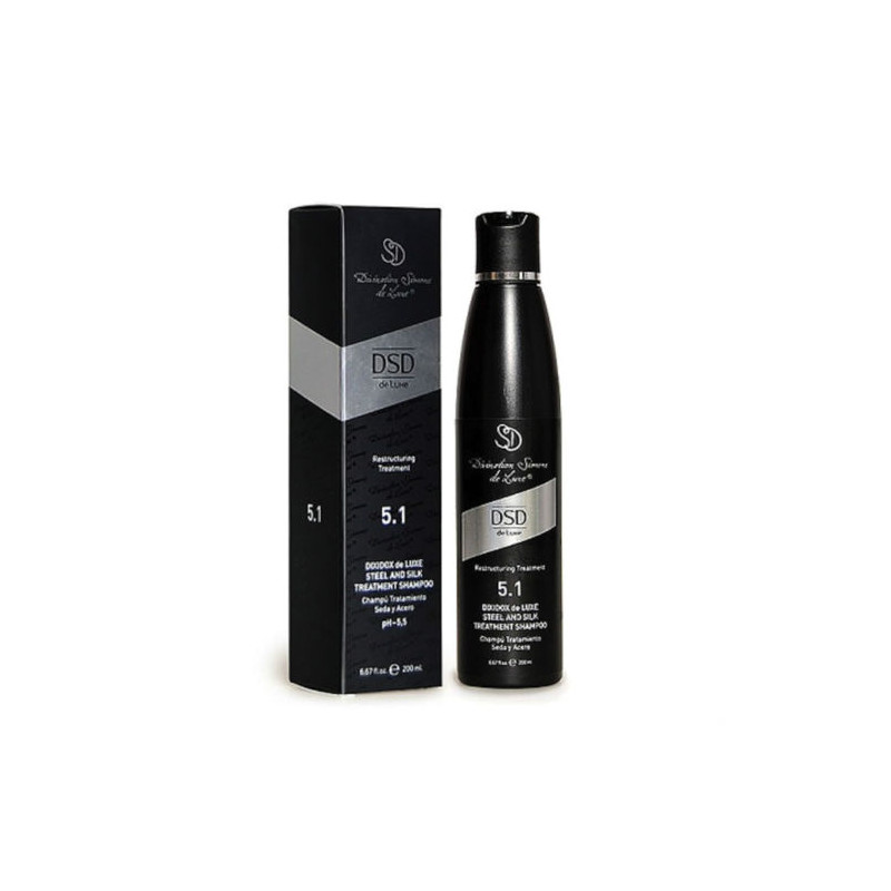 DSD de Luxe Tratamiento Reestructurante Champú Tratamiento Seda y Acero 5.1 DSD de Luxe Tratamiento Reestructurante Champú Tratamiento Seda y Acero 5.1