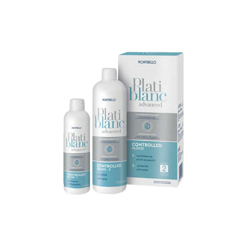 Montibel·lo Platiblanc Color Control Decoloración Treatment + Activador (200ml+400ml) Montibel·lo Platiblanc Color Control Decoloración Treatment + Activador (200ml+400ml)