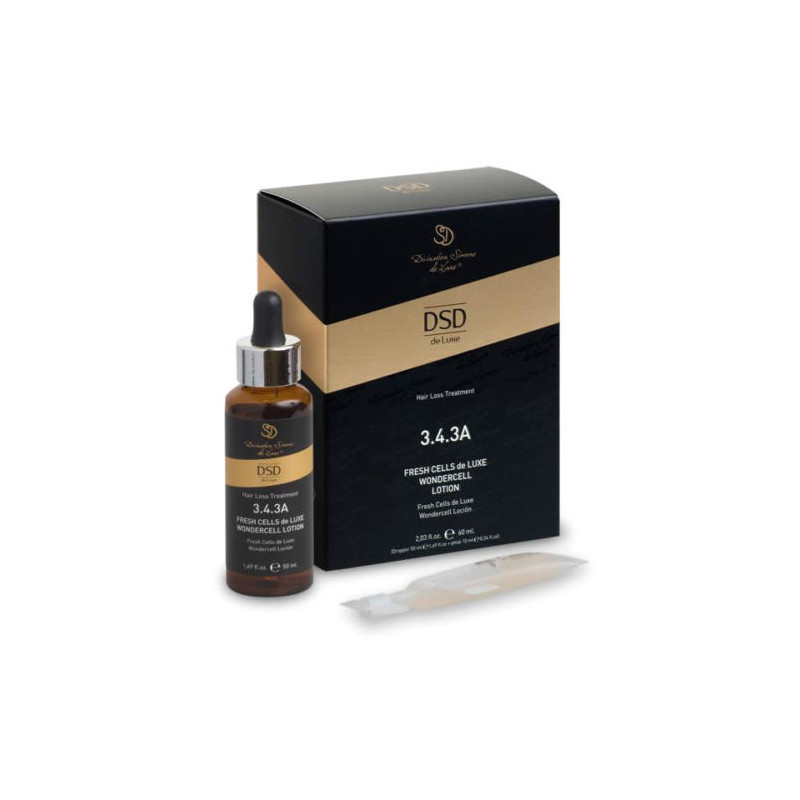 DSD de Luxe Tratamiento Anti-Caída Fresh Cells de Luxe Wondercell Loción 3.4.3A (50 + 10ml) DSD de Luxe Tratamiento Anti-Caída Fresh Cells de Luxe Wondercell Loción 3.4.3A (50 + 10ml)