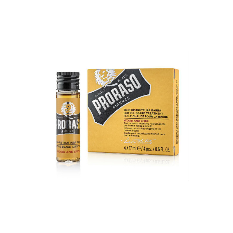 Proraso Linea Amarilla Tratamiento de Aceite Caliente (4x17ml) Proraso Linea Amarilla Tratamiento de Aceite Caliente (4x17ml)