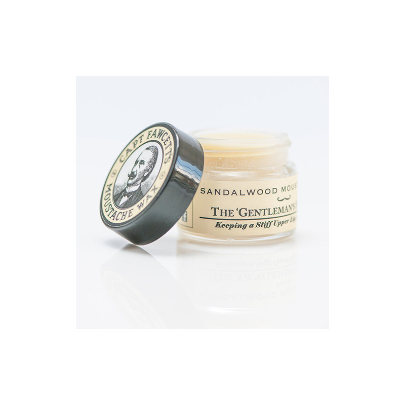Captain Fawcett's Sándalo Cera de Bigote (15ml)