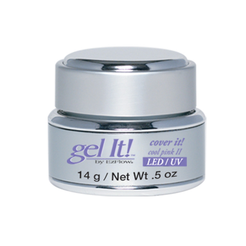 Ez Flow Gel Cover It! Cool Led/Uv Rosa Frío ll Ez Flow Gel Cover It! Cool Led/Uv Rosa Frío ll