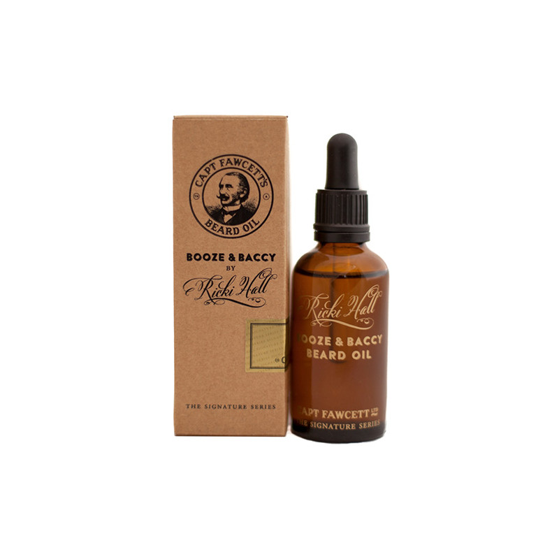 Captain Fawcett's Ricki Hall's Booze & Baccy Aceite para Barba Captain Fawcett's Ricki Hall's Booze & Baccy Aceite para Barba