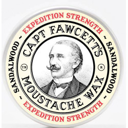 Captain Fawcett's Expedition Cera de Bigote Extra Fuerte Sándalo (15ml)