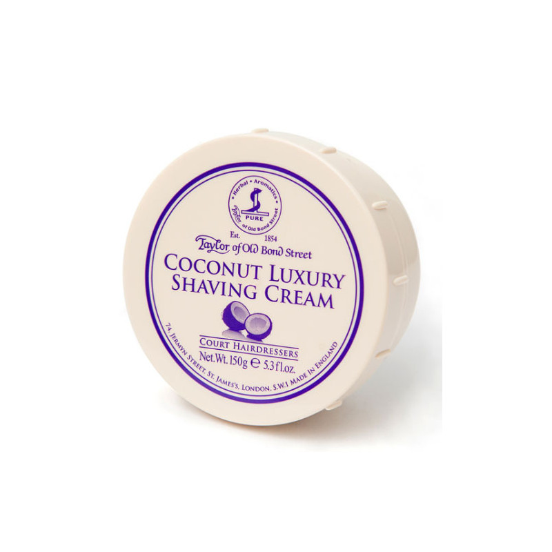 Taylor of Old Bond Street Crema de Afeitar Coco (150g) Taylor of Old Bond Street Crema de Afeitar Coco (150g)