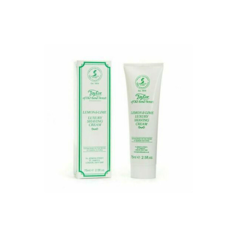 Taylor of Old Bond Street Crema de Afeitar Lima y Limón (75ml) Taylor of Old Bond Street Crema de Afeitar Lima y Limón (75ml)