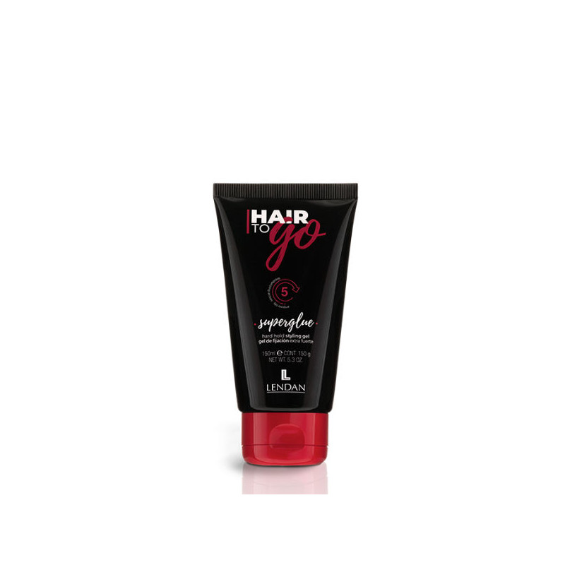 Lendan Hair To Go Superglue, Gel de Fijación Extra Dura (150ml) Lendan Hair To Go Superglue, Gel de Fijación Extra Dura (150ml)