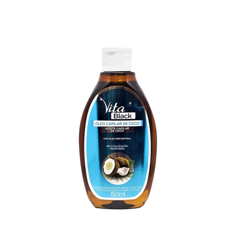 VitaBlack Aceite de Coco Aceite 100% Natural (150ml) VitaBlack Aceite de Coco Aceite 100% Natural (150ml)