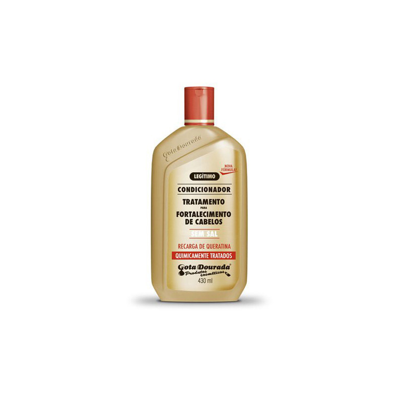 Gota Dourada Recarga de Queratina Acondicionador Sin Sal (430ml) Gota Dourada Recarga de Queratina Acondicionador Sin Sal (430ml)