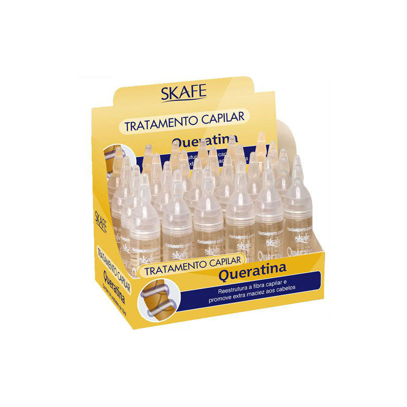 Skafe Dosis de Tratamiento Queratina Brasileña (10ml) Skafe Dosis de Tratamiento Queratina Brasileña (10ml)