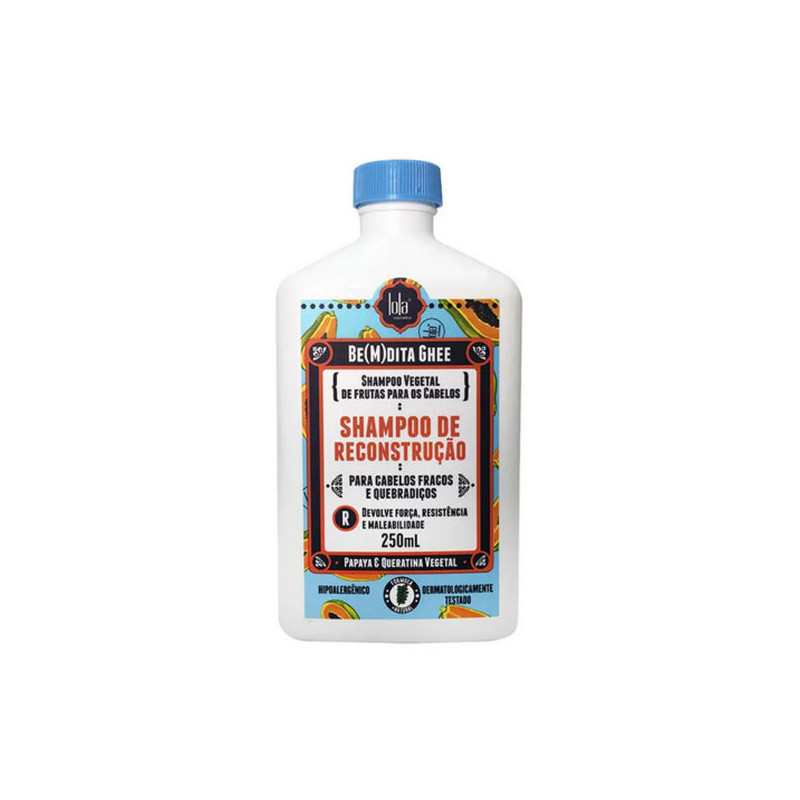 Lola Cosmetics Be (M) Dita Ghee Champú Recontrucción Papaya e Queratina Vegetal (250ml) Lola Cosmetics Be (M) Dita Ghee Champú Recontrucción Papaya e Queratina Vegetal (250ml)