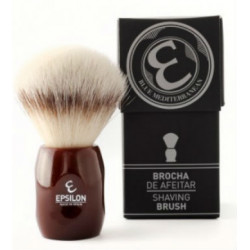 Epsilon Brocha de Afeitar Tejón Punta Plata Fibra 15705