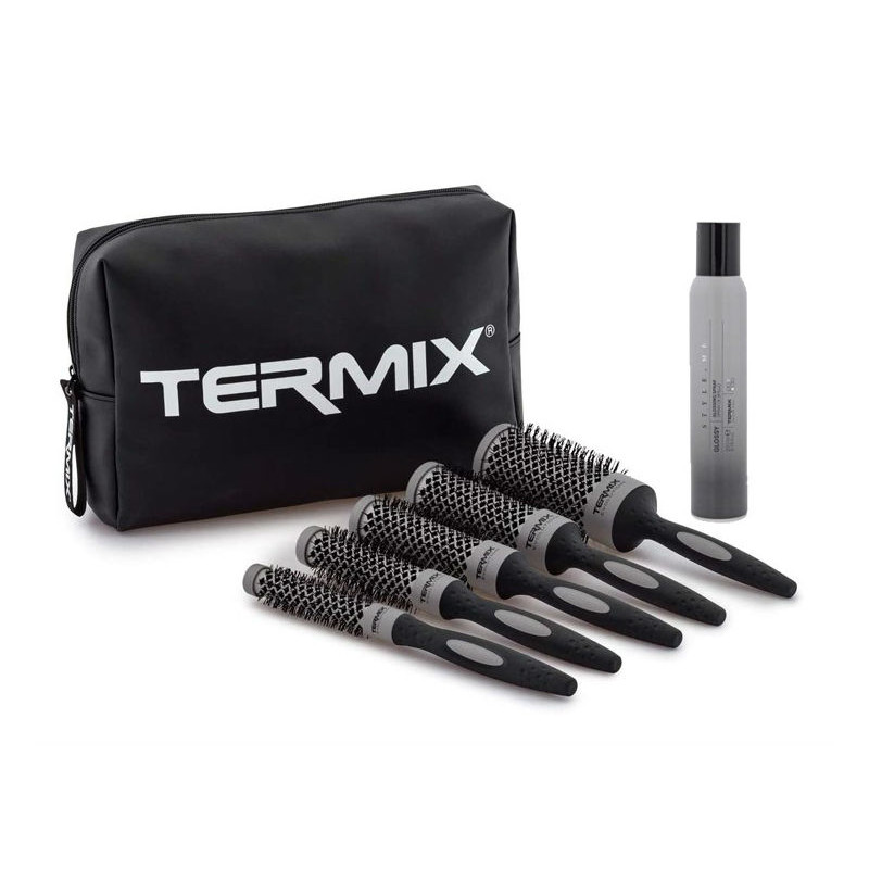 Termix Pack Cepillos Evo Basic 5Uds + Spray de Brillo Termix Pack Cepillos Evo Basic 5Uds + Spray de Brillo