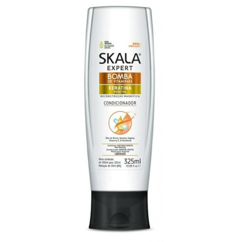 Skala Bomba Vitaminas Keratina Aondicionador (325ml) Skala Bomba Vitaminas Keratina Aondicionador (325ml)