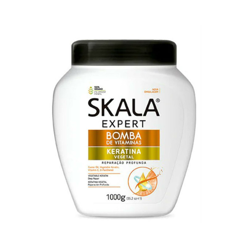 Skala Bomba Vitaminas Keratina Crema Acondicionadora (1000ml) Skala Bomba Vitaminas Keratina Crema Acondicionadora (1000ml)