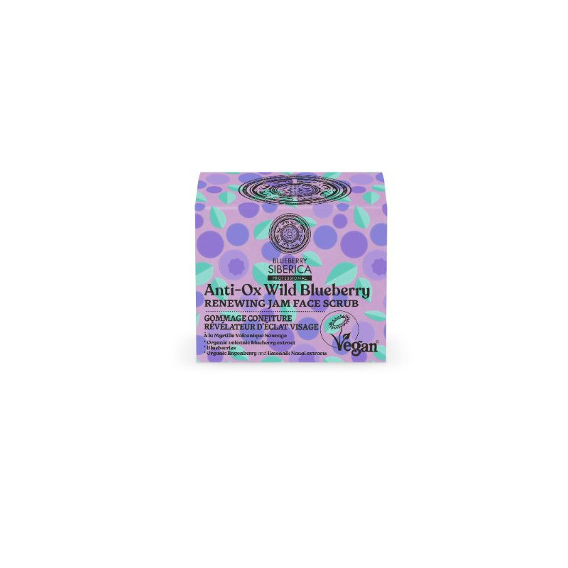 Natura Siberica Blueberry Exfoliante-Mermelada Facial Renovador (50ml)