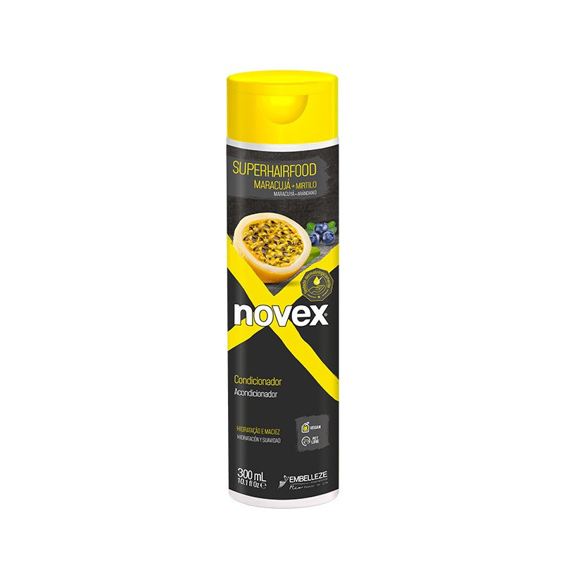 Embelleze Novex SuperHairFood Maracujá & Mirtilo Acondicionador (300ml) Embelleze Novex SuperHairFood Maracujá & Mirtilo Acondicionador (300ml)