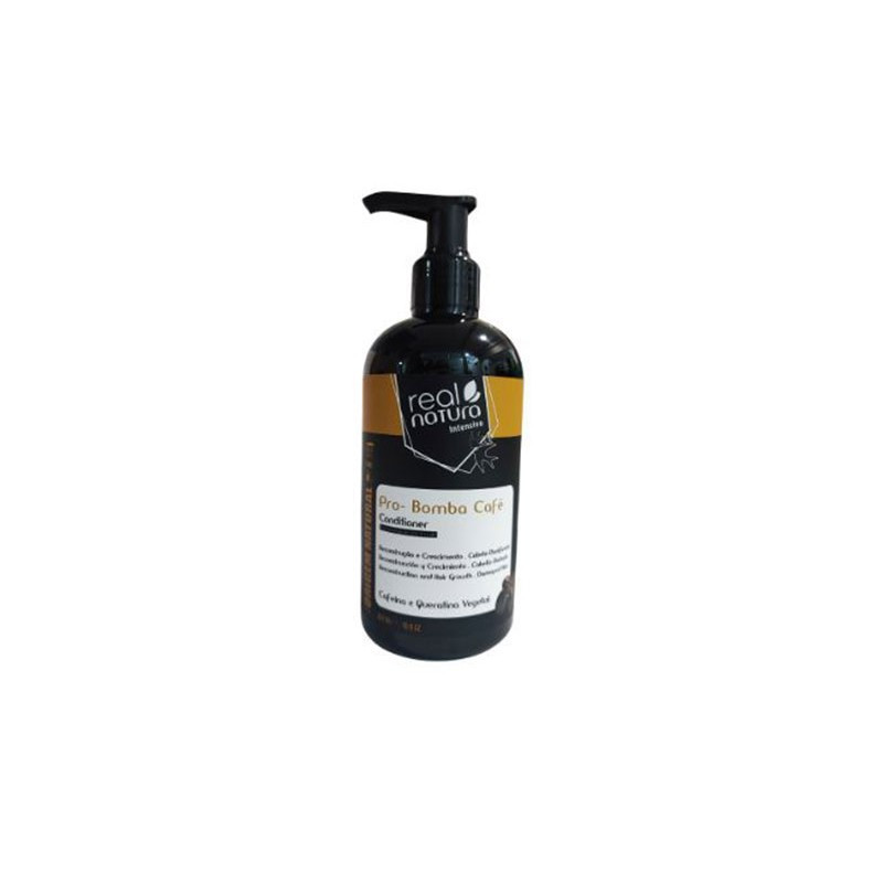 Real Natura Pro-Cor Reparaçao Bomba Café Acondicionador Sin Sal (300ml)