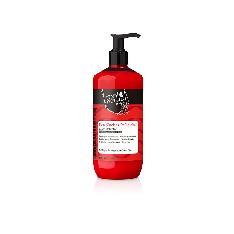 Real Natura Pro-Cachos Definidos Colageno & Vitamina BS Activador (500ml) Real Natura Pro-Cachos Definidos Colageno & Vitamina BS Activador (500ml)