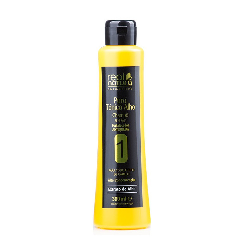 Real Natura Puro Alho Champú Sin Sal (300ml) Real Natura Puro Alho Champú Sin Sal (300ml)