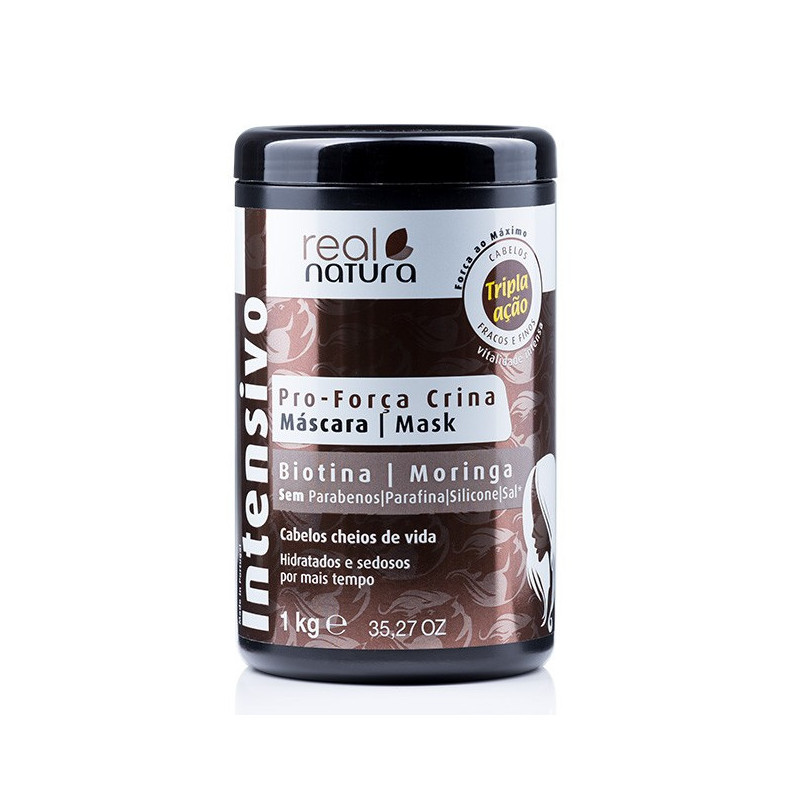 Real Natura Pro-Força Crina Máscara Sin Sal (1Kg) Real Natura Pro-Força Crina Máscara Sin Sal (1Kg)