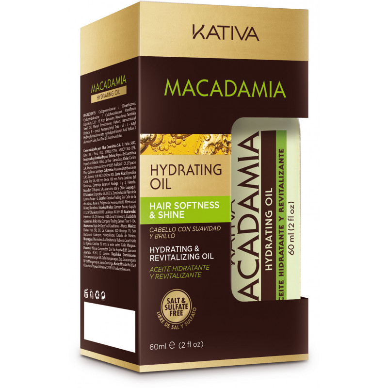 Kativa Macadamia Aceite Hidratante (60ml) Kativa Macadamia Aceite Hidratante (60ml)