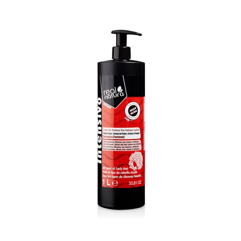 Real Natura Pro-Volume Cachos Crema de Peinar (1L) Real Natura Pro-Volume Cachos Crema de Peinar (1L)