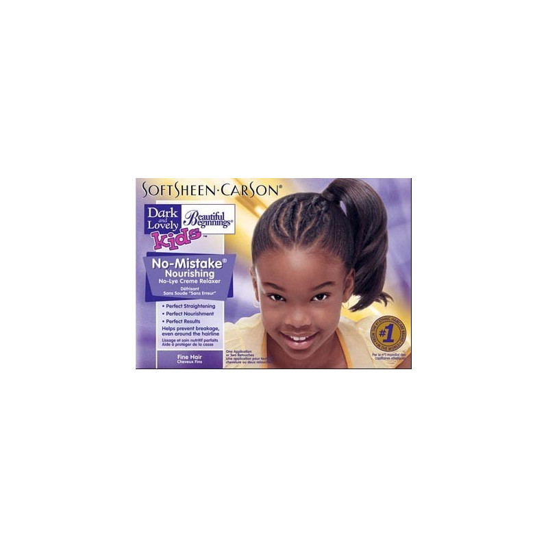Dark and Lovely Kids Kit Relaxer Alisador Para Niñas Cabello Fino Dark and Lovely Kids Kit Relaxer Alisador Para Niñas Cabello Fino
