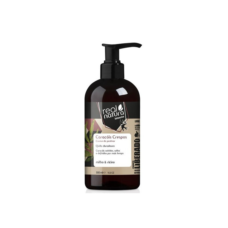 Real Natura Caracois Crespos Crema de Peinar (500ml) Real Natura Caracois Crespos Crema de Peinar (500ml)
