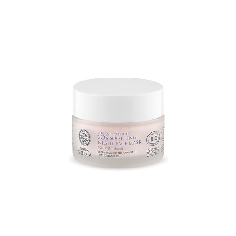 Natura Siberica Mascarilla Facial de noche SOS Calmante (50ml)