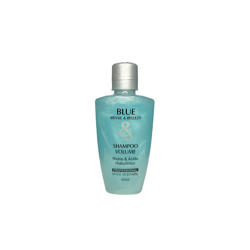 Brasil & Belleza Blue Racino & Acido Hialuronico Volumen Champú Sin sal (260ml) Brasil & Belleza Blue Racino & Acido Hialuronico Volumen Champú Sin sal (260ml)