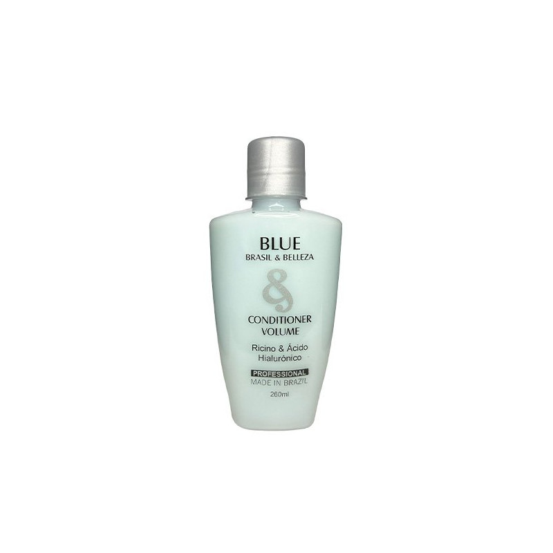 Brasil & Belleza Blue Ricino y Hialurónico Volumen Acondicionador (260ml)