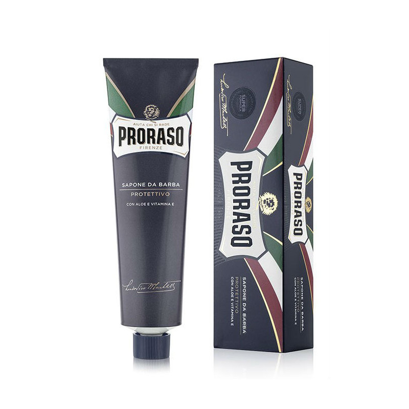 Proraso Linea Azul Crema de Afeitar con Aloe Vera y Vitamina E (150ml) Proraso Linea Azul Crema de Afeitar con Aloe Vera y Vitamina E (150ml)