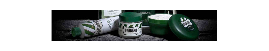 Catálogo Proraso para el cuidado de la barba y el afeitado